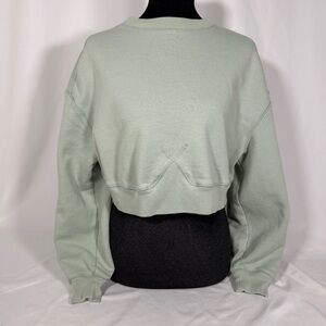 Everlane Sage Green Crewneck Sweatshirt